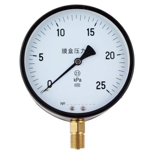 YE-100、150膜盒壓力表