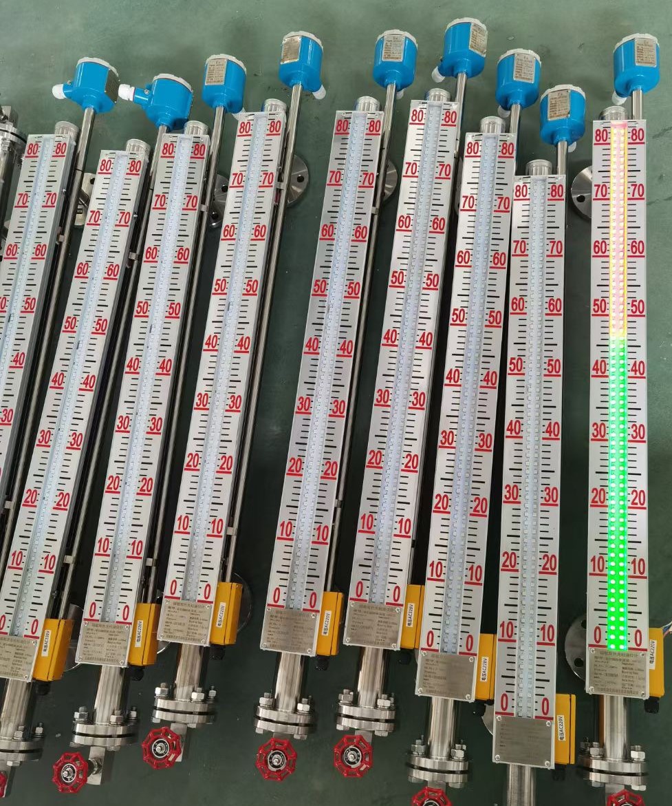 磁敏LED雙色顯示磁翻板液位計